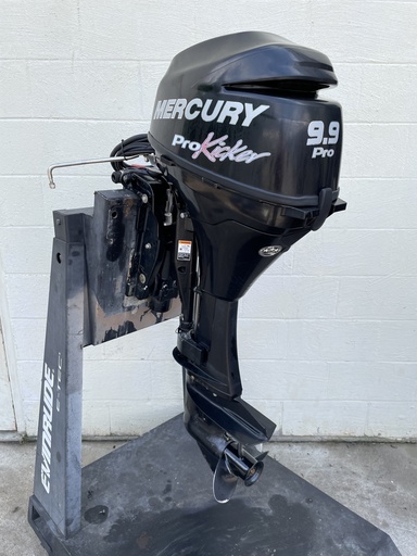 [011724] 2014 Mercury 9.9HP 4 Stroke Outboard W/ 20" Shaft - Pro Kicker
