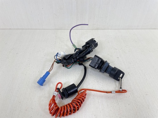 [012025] Suzuki Outboard Outboard Key Switch Assembly With Key - 8 Pin