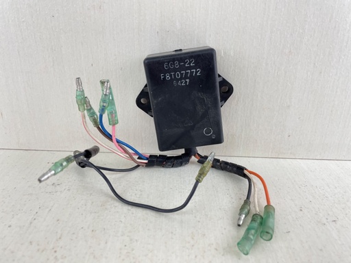 [011944] 1997 Yamaha 9.9HP Outboard 2 Stroke CDI Unit Assembly 6G8-85540-22-00