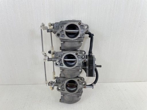 [011984] 97-2002 Yamaha 25HP 2 Stroke Outboard Carburetor Assembly Set 1 2 3