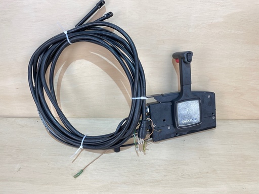 [3396] Mercury Side Mount Control Box Binnacle With Key 8 Pin & Harness Quicksilver