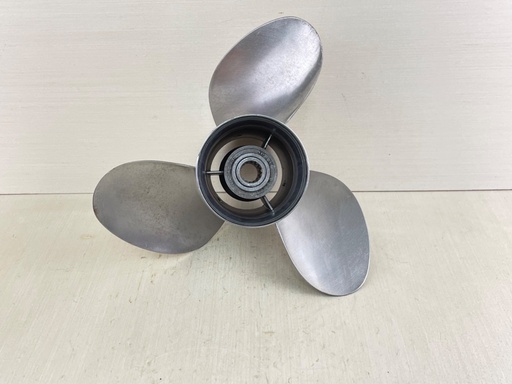 [009205] Honda Marine 14 1/4 x 19 P Stainless Steel 3 Blade Prop Propeller 58233-ZY3-B19H