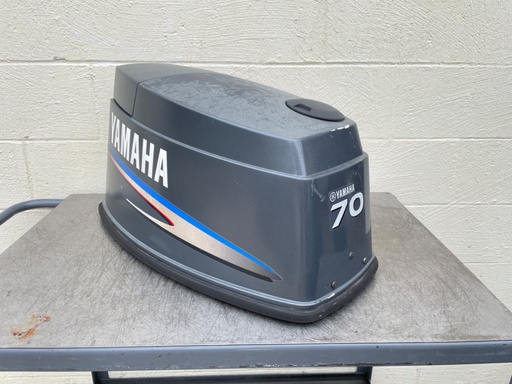 [012482] 2000-2006 Yamaha 70HP 2 Stroke Outboard Top Cover Cowling Hood