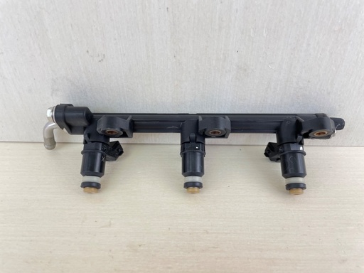 [012957] 2006 - 2010 Mercury 25 30 HP 4 Stroke Outboard Fuel Rail W/ Injectors 898101T74