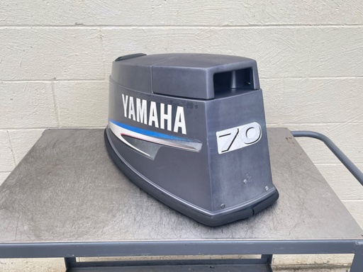 [013547] 2000-2006 Yamaha 70HP 2 Stroke Outboard Top Cover Cowling Hood