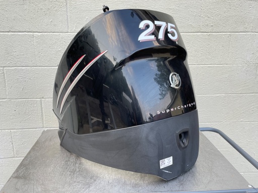 [014384] 2006 Mercury 275HP Verado Outboard Rear Cowling Assembly Black 8M0100175