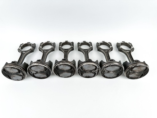 [070437] 2007 Yamaha 250 HP 4 Stroke Outboard Piston & Connecting Rod Set {mpn} OEM