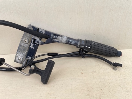 [014727] 1990 Evinrude Johnson 30HP 2 Stroke Outboard Tiller Handle Setup 0434094