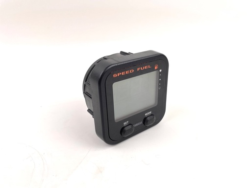 [015847] Yamaha Command Link Square Speed Fuel Gauge Tach 6Y80-01 Tested Used