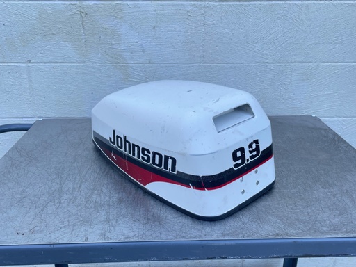 [014726] 1990 Johnson Evinrude 30 HP 2 Stroke Outboard Top Cover Cowling 0283614