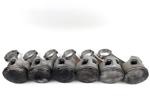 [016029] 2003 Yamaha 150 HP VZ150 2 Stroke HPDI Piston W/ Connecting Rod Set