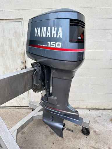 [017265] Yamaha 150HP 2 Stroke Carbureted Outboard Engine 25" Shaft - Good Condition