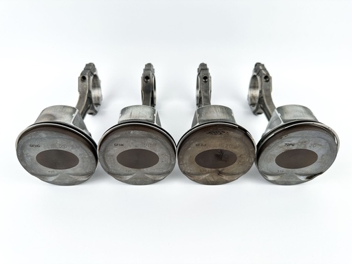 [076491] 2017 Yamaha 200 HP 4 Stroke Outboard Piston & Connecting Rod Set {mpn} OEM
