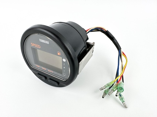 [076961] Yamaha Outboard Speedometer Fuel Multi-Function Gauge Digital Tested