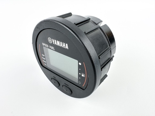 [076963] Yamaha Outboard Command Link Round Fuel Speed Speedometer Gauge