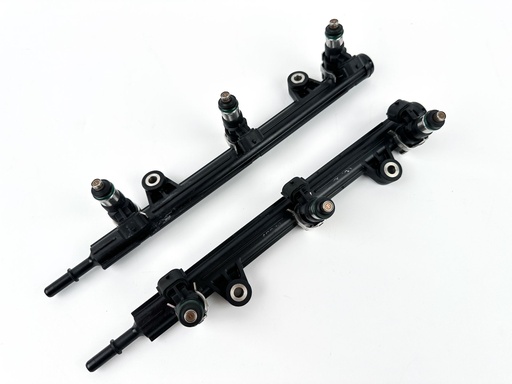 [078602] 2012 Yamaha 250 HP 4 Stroke Outboard Fuel Injector Set W/ Rail {mpn} OEM