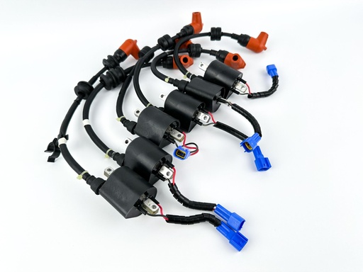 [078678] 2009 Yamaha 225 HP 2 Stroke Outboard Ignition Coil Set {mpn} OEM