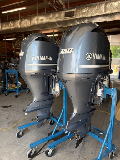 [079804] 2013 Yamaha 300 HP 4 Stroke Outboard Engine Complete {mpn} OEM