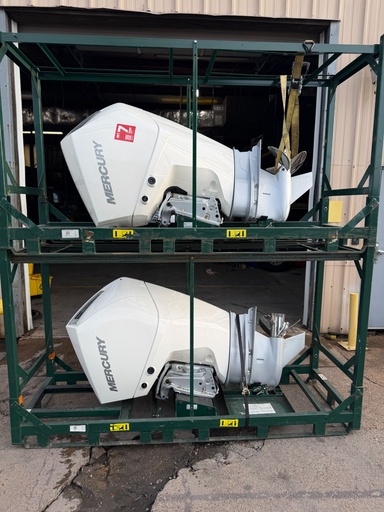 [080981] New - Mercury 225HP 4 Stroke Outboard Engines W/ 25" Shafts