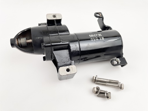 [017458] 2003 Evinrude 225 HP 2 Stroke Outboard Starter Motor 0586731 OEM