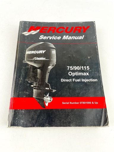 [019545] 2007 Mercury Marine 75/90/115 OptiMax DFI Factory Service Manual 90-889785R01