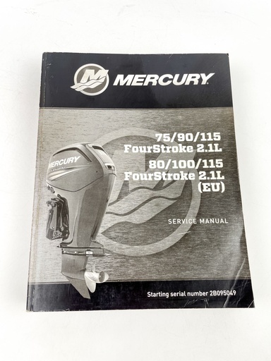 [019533] 2014 Mercury Outboard 75/90/115 FourStroke 2.1L Service Manual 90-8M0082471