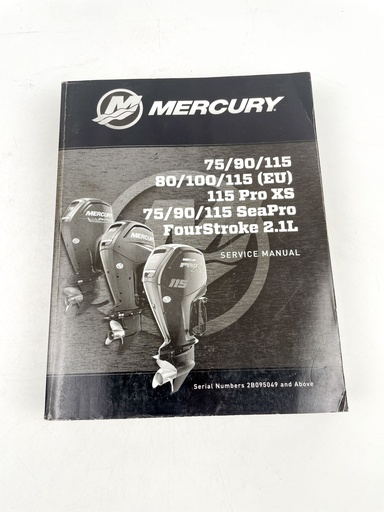 [019495] Mercury 75/90/115/80/100/115 (EU) Service Manual 90-8M0109954