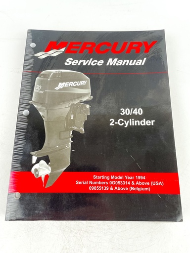 [019595] Mercury 30/40 Service Manual 90-826148r03 2 Cylinder 90-826148R03