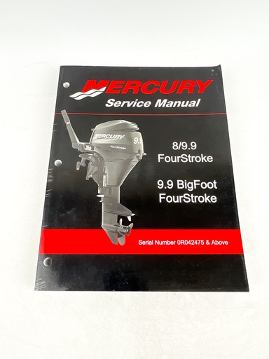 [019589] Mercury Service Manual 8/9.9 HP BigFoot FourStroke Outboard 90-892248R01
