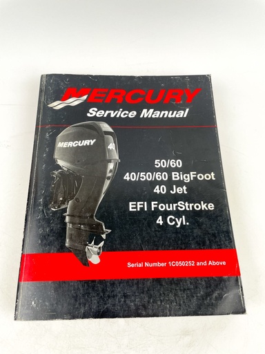 [019585] Mercury 50/60 40/50/60 Bigfoot Fourstroke EFI Service Manual 90-899975