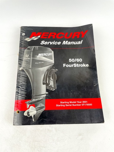 [019579] 2000 Mercury 50/60 4-Stroke Electronic Fuel Injection Service Manual 90-858896