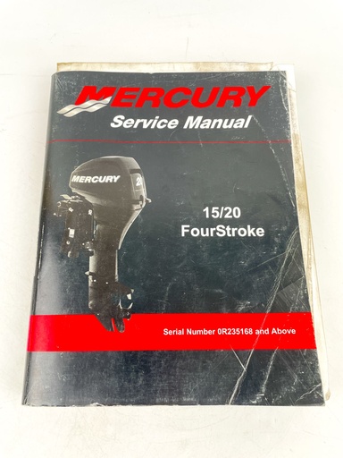 [019569] 2008 Mercury Marine 15/20 FourStroke Factory Service Manual 90-899987