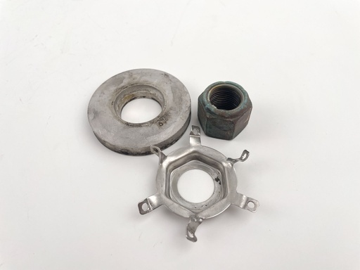 [020489] 1990 Mercury 75 HP 2 Stroke Outboard Prop Hardware 75282 OEM