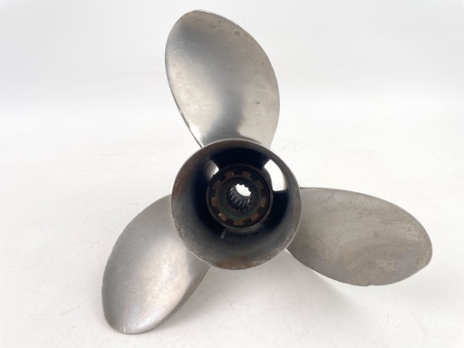 [020473] Mercury Quicksilver Laser II 20P Stainless Steel Prop Propeller 48-16990A40