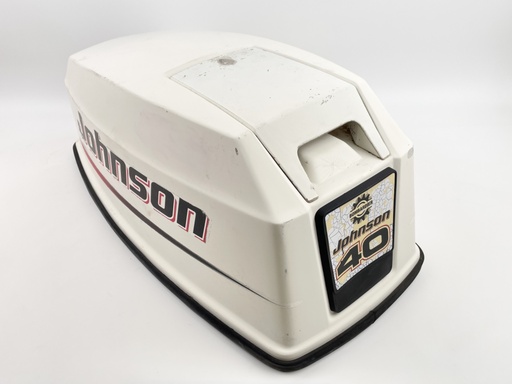 [017354] 1997 Johnson Evinrude 40HP 2 Stroke Outboard Top Cowling Hood Cover 0439955 OEM