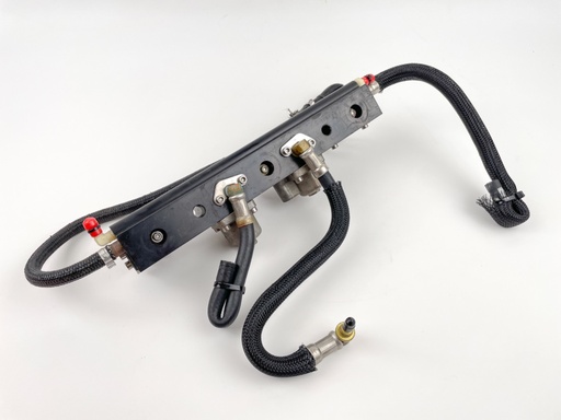 [021298] 2006 Mercury 115 HP 2 Stroke Outboard Fuel Injector Set W/ Rail 804528 OEM