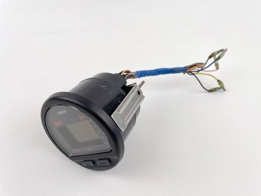 [022279] Yamaha Outboard Tachometer Multi-Function Gauge Digital - Cut Wires