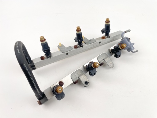 [021512] 2007 Honda 225 HP 4 Stroke Outboard Fuel Injector Set W/ Rail 16450-ZY6-003 OEM