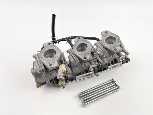 [021907] 1986 Yamaha 40 HP 2 Stroke Outboard Carburetor Set 6H4-14301-06-00 OEM