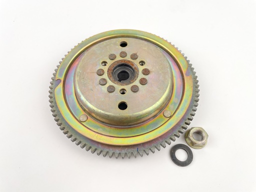 [021878] 1986 Yamaha 40 HP 2 Stroke Outboard Flywheel Rotor 6H4-85550-A0-00 OEM
