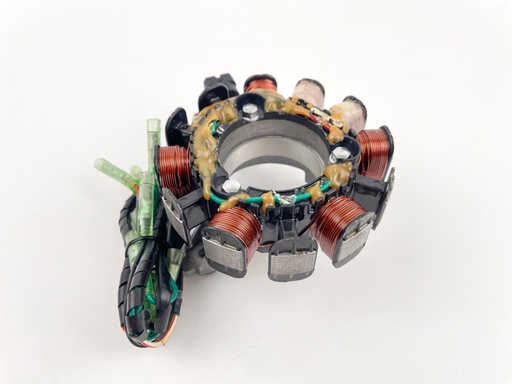 [022036] 2001 Yamaha 9.9 HP 4 Stroke Outboard Coil Pulser Base Stator Assembly 6G9-85510-01-00 OEM