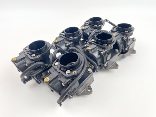 [023066] 1997 Johnson 200 HP 2 Stroke Outboard Carburetor Set 0437323 OEM