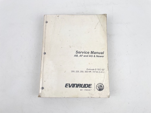 [023503] Evinrude Service Manual E-Tec AB, AF & AG & Newer E-TEC G2 200, 225, 250, 300 HP 5010014