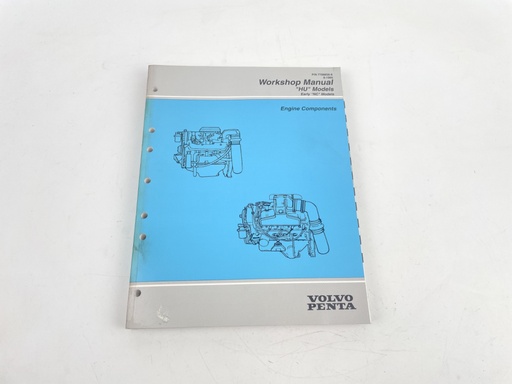 [023420] Volvo Penta HU Models Engine Components Workshop Manual 7788856-8