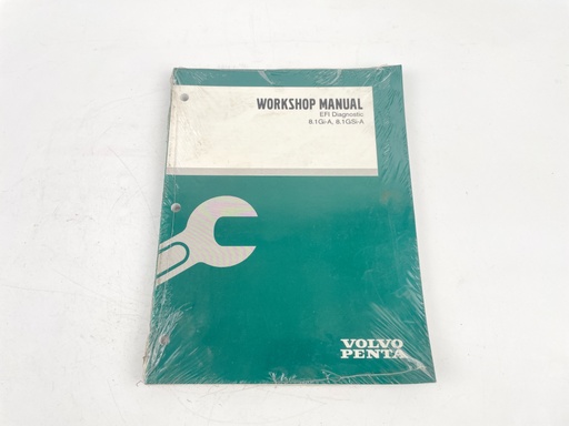 [023410] 2000 Volvo Penta EFI Diagnostic Workshop Manual 8.1 Litre Gi GXi 7797351