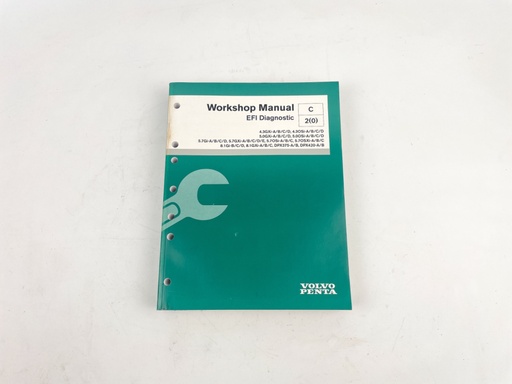 [023404] Volvo Workshop Manual 4.3 - 8.1 EFI Diagnostic Manual 7742218