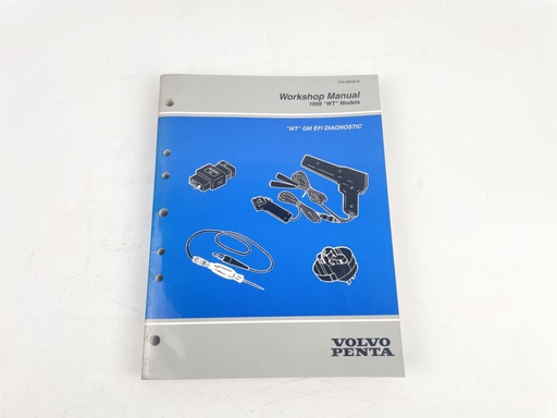 [023400] Volvo Penta Workshop Manual 1999 WT Models GM EFI Diagnostic 3850078