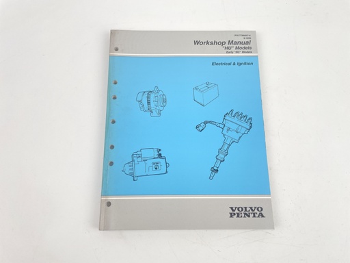 [023368] Volvo Penta Workshop Manual, Electrical & Ignition, HU Models 7788857-6