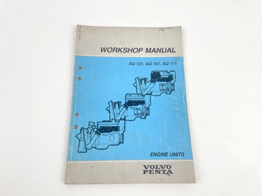 [023362] Volvo Penta Engine Units Workshop Manual P# 7732007-5