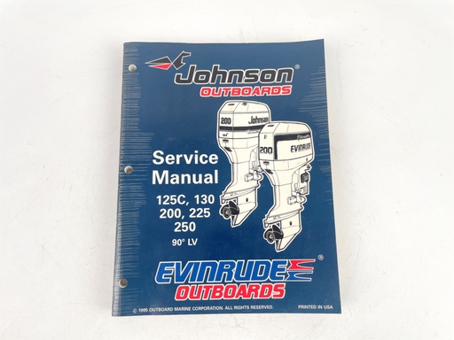 [023531] 1996 Johnson Evinrude "ED" 90°LV 125C,130,200,225,250 Service Manual 507128